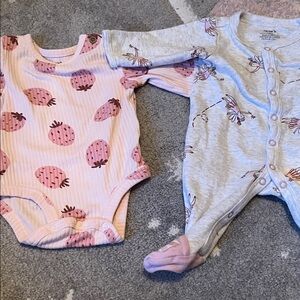 Carter's Pink and Gray Set